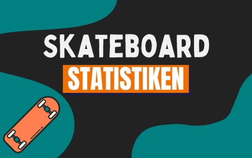 30+ erstaunliche Skateboard Statistiken (2024)